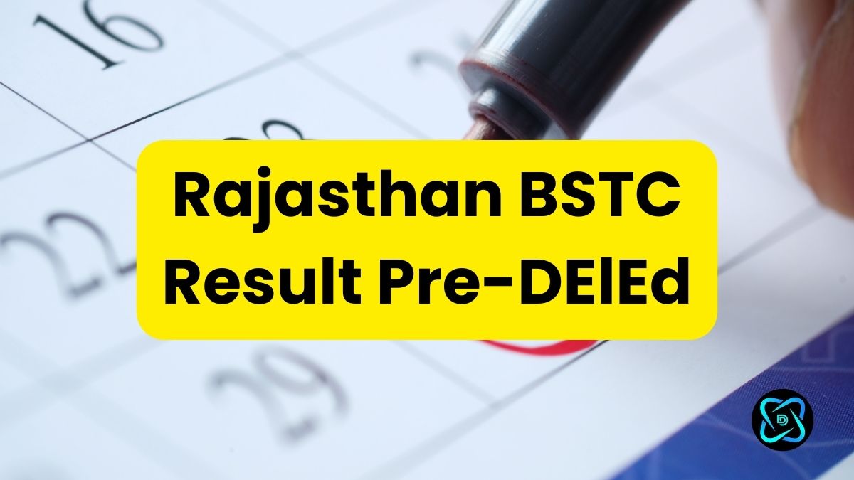 Rajasthan BSTC Result Pre-DElEd